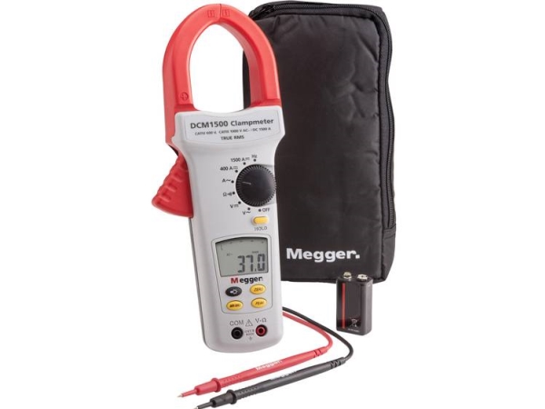Megger 1005-572 Hånd-Multimeter, Strømtang Digital Cat Iv 600 V Visning (Counts): 4000