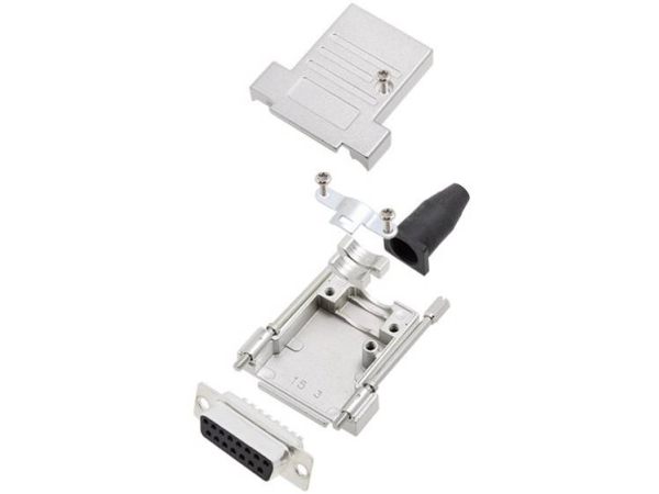 Amphenol Amphenol L17dtsl09-Rg-Ljs-T+L77sde09s D-Sub Sammelschienensatz 180° Polzahl: 9 Lötkopf 1 St