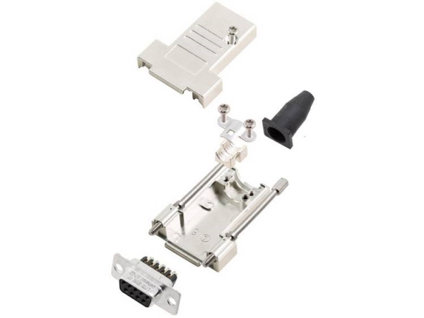 Amphenol L17dtsl09-Rg-Ljs-T+L77de09sst D-Sub Buchsenleistensatz 180° Polzahl: 9 Schrauben 1 Stk