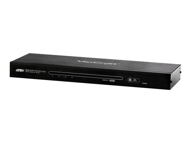 Aten Vs1804t Hdmi Over Cat 5 Splitter - Video/Audio Ekspander - Hdmi - Over Cat 5 - 4 Porte - Op Til 60 M