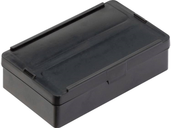 Alutec 1308.030 Box Mit Scharnier (B X H X T) 136 X 87 X 35 Mm Schwarz 1 Stück