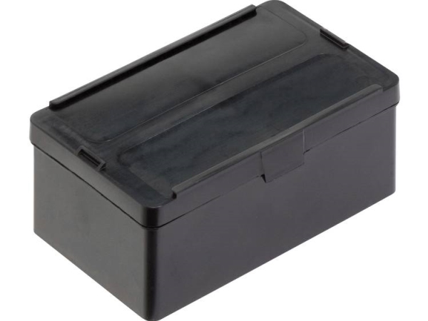 Alutec 1308.050 Esd-Dose Mit Scharnier (B X H X T) 136 X 55 X 87 Mm Schwarz, 1 Stk