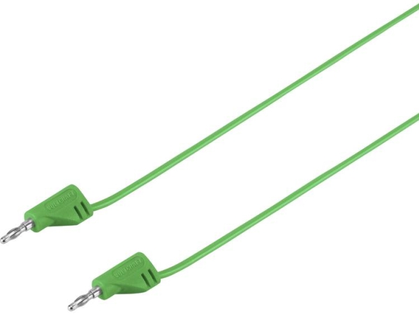 Voltcraft Msb-200 Messleitung [Lamellenstecker 2 Mm - Lamellenstecker 2 Mm] 0,90 M Grün 1 St
