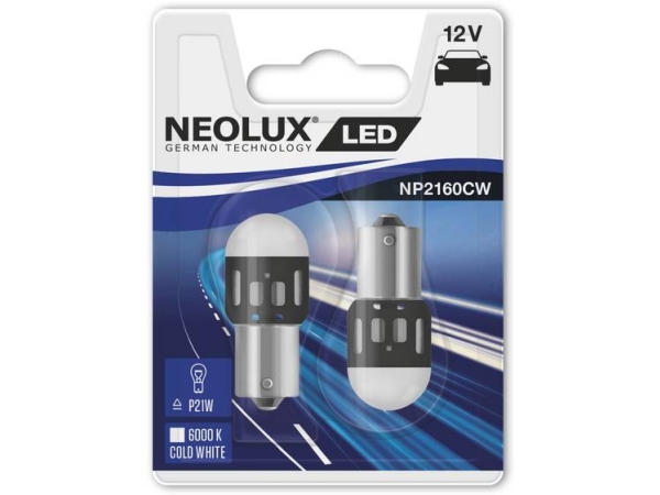 P21w Led Autolampe 1,2 W White 12V Ba15s 2 Stk