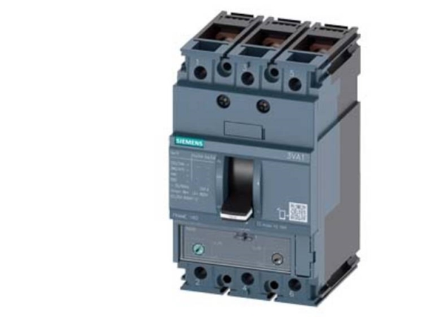 Siemens Effektafbryder 3P 160A Icu=55Ka 415V Ac Trip Tm240 Li Skruetilslutninger 3Va1116-5Ef32-0Aa0