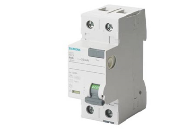 Siemens 5Sv33146la Fi-Sikkerhedsafbryder A 40 A 0.03 A 230 V