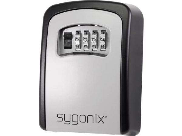 Sygonix Sy-3465484 Schlüsselkasten 88 Mm Schwarz, Grau Zahlenschloss (Sy-3465484)