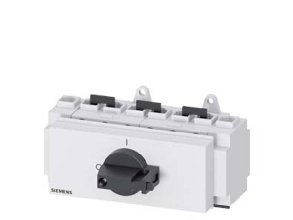 Siemens Lasttrennschalter Schwarz 2Polig 16 Mm² 32 A 800 V/Dc 3Ld22308vq110af6, 2P, Ip10, 128 Mm, 122 Mm, 130 Mm, 98 Mm
