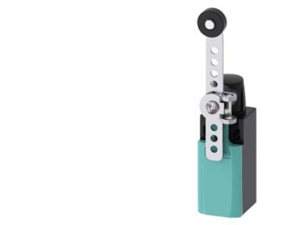 Siemens 3Se52120ck60 3Se5212-0Ck60 Positionsafbryder 6 A, Vippearm, Metalarm, Plastrulle, Ip66, Ip67, 1 Stk., Metal, Ip66, Ip67, 43 Mm, 67 Mm, 148 Mm