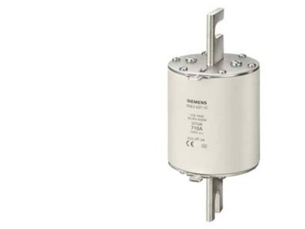 Siemens 3Ne34340c Sikringsindsats, Sikringsstørrelse = 3 500 A, 1 000 V, 3 Stk., 182 Mm, 262 Mm, 106 Mm, 1,23 Kg