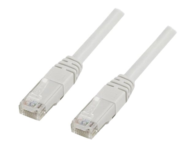 Deltaco Tp-607V - Patchkabel - Rj-45 (Stecker) Auf Rj-45 (Stecker) - 75 Cm - Utp - Cat 6 - Geformt - Weiß
