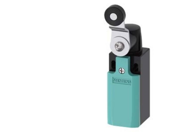 Siemens 3Se52320lk15 3Se5232-0Lk15 Positionsafbryder 6 A, Svingarm, Metalarm, Plastrulle, Ip65, 1 Stk., Plast, Ip65, 43 Mm, 67 Mm, 148 Mm, 120 G