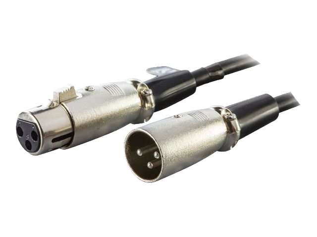 Deltaco Xlr-1100, Xlr, Stecker, Xlr, Buchse, 10 M, Schwarz