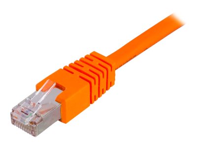 Deltaco Stp-603-Or - Patchkabel - Rj-45 (Stecker) Auf Rj-45 (Stecker) - 30 Cm - Gefaltetes Ungeschirmtes Twisted Pair (F/Utp) - Cat 6 - Geformt - Ora