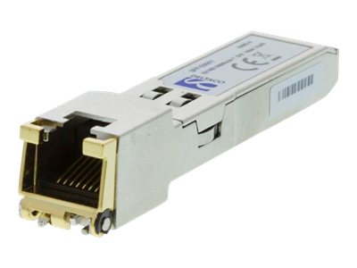 Deltaco Sfp-Hp003 - Sfp (Mini-Gbic) Transceiver Modul (Svarende Til: Hp J8177c) - Gige - 1000Base-T - Rj-45 - Op Til 100 M - Für Hpe 1810, 1910, 20P