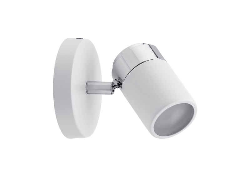 Paulmann 667.10, Utanpåliggande spotlight, GU10, 1 lampor, 230 V, Krom, Vit | Belysning - Ljuskälla - G9 Ljuskälla | GameStuff