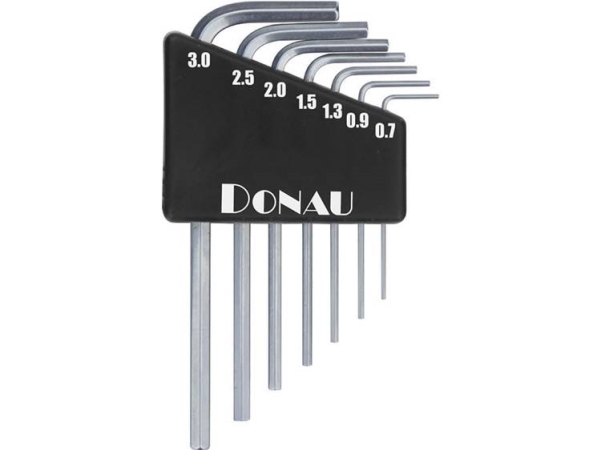 Donau Elektronik Sekskantnøgle-Sæt 7 Dele