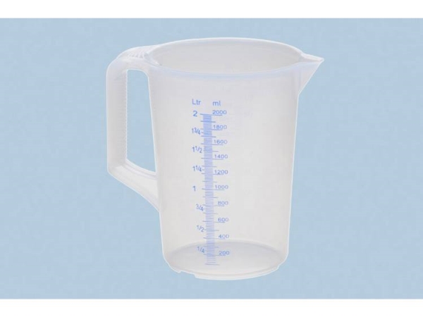 Hünersdorff 937000 Målebæger 2000 Ml Plastic