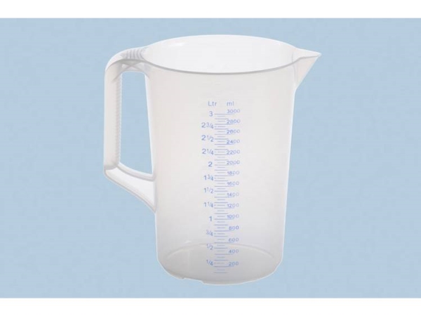 Hünersdorff 938000 Messbecher 3000 Ml Kunststoff
