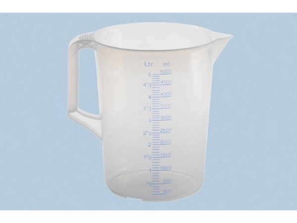 Hünersdorff 939000 Målebæger 5000 Ml Plastic