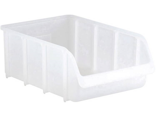 Hünersdorff 675700 Opbevaringskasser Levnedsmiddelegnet (L X B X H) 489 X 495 X 315 Mm Transparent 1 Stk