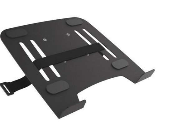 Inline Notebook-Halterung Mit Vesa 75 Adapter, Schwarz, Stahl, 75 X 75 Mm, 0 - 60°, 1 Stück(E)