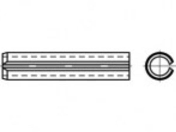 Toolcraft To-5360223 Rörstifte Edelstahl 50 Stk
