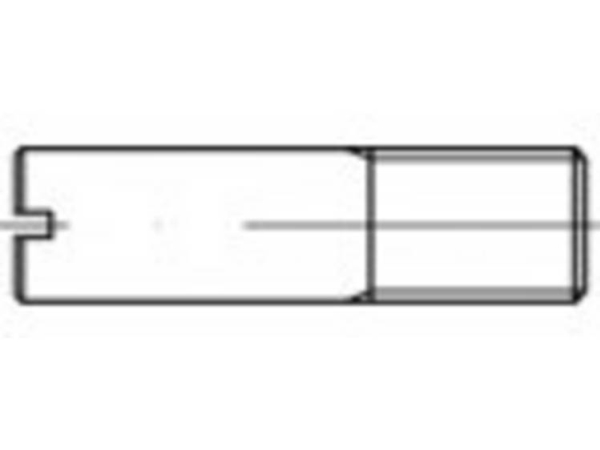 Toolcraft Schaftschrauben M5 Edelstahl A1 100 St.