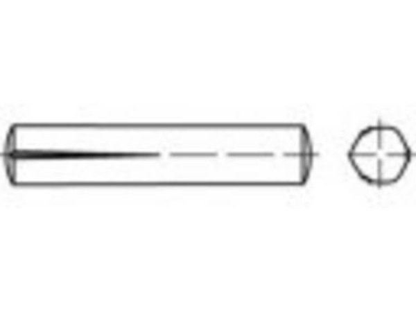 Toolcraft Pass-/Splintnägel 6 Mm Edelstahl A1 100 Stk