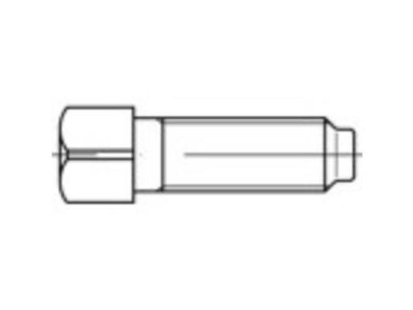 Toolcraft Vierkantschrauben M20 120 Mm Din 479 Stahl 10 Stk