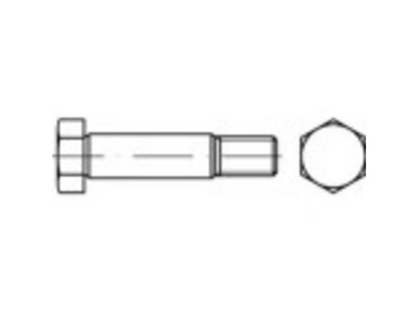 Toolcraft To-5381826 Sechskant-Passschrauben M10 55 Mm Außensechskant Din 610 25 Stk