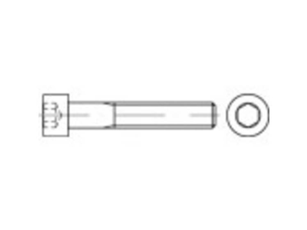 Toolcraft To-5382714 Cylinderskruer M12 20 Mm Indvendig Sekskant Din 912 100 Stk
