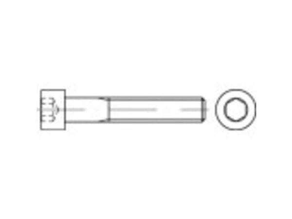 Toolcraft To-5383023 Cylinderskruer M12 20 Mm Indvendig Sekskant Din 912 100 Stk