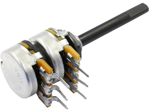 Omeg Omeg Drehpotentiometer Stereo 0,25 W 10 Kω 1 Stück