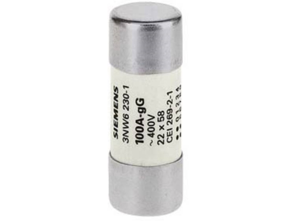 Siemens 3Nw62301 Zylindersikringsindsats 100 A 500 V 10 Stk