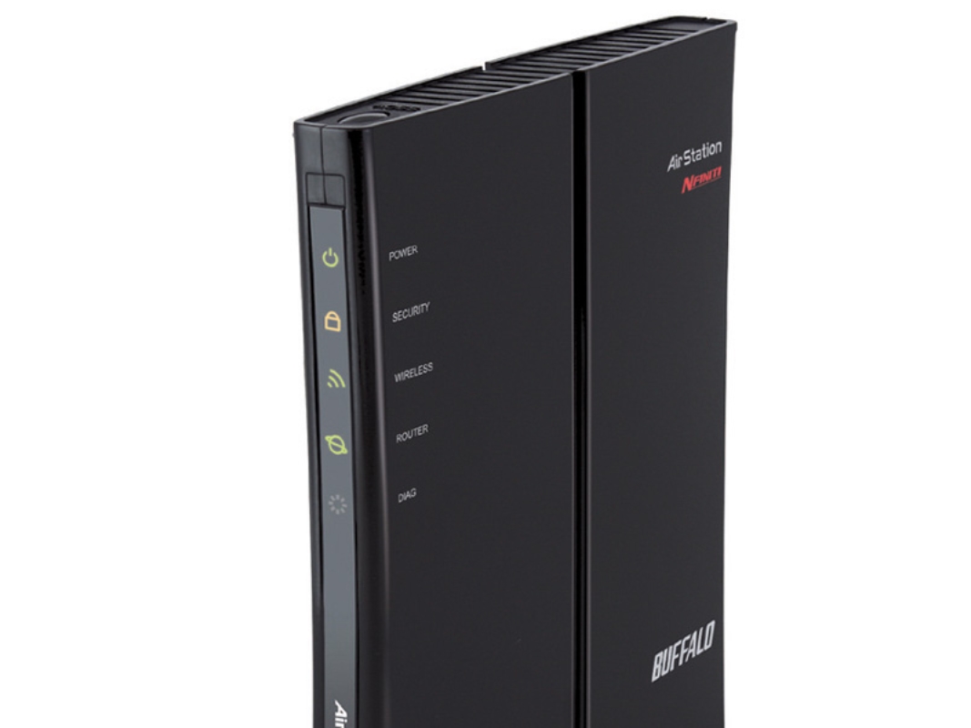 Buffalo WHR-G300N, Svart | Datortillbehör - Nätverk - Routrar & Firewalls | GameStuff