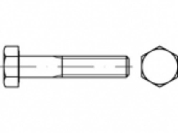 Toolcraft To-5399124 Sechskantschraube M8 100 Mm Außensechskant 100 Stk