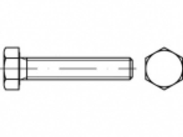 Toolcraft M5 Sechskantschraube 10 Mm Außensechskant, 500 Stk
