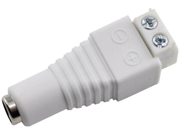 Tru Components Dc14-F-Wt Niedervolt-Stecker Anschluss, Gerade 5.5 Mm 2.1 Mm 1 Stk
