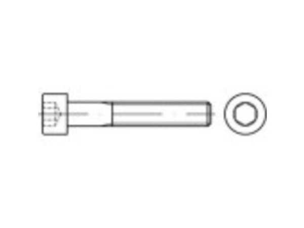 Toolcraft To-5421786 Zylinderschrauben M6 100 Mm Innensechskant, 100 Stk.