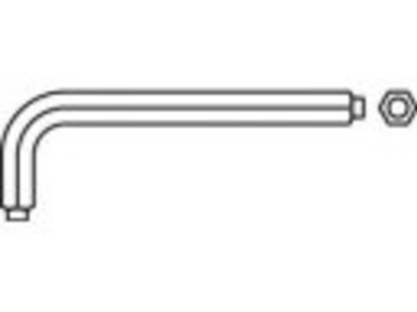 Toolcraft Winkelschraubendreher 3 Mm