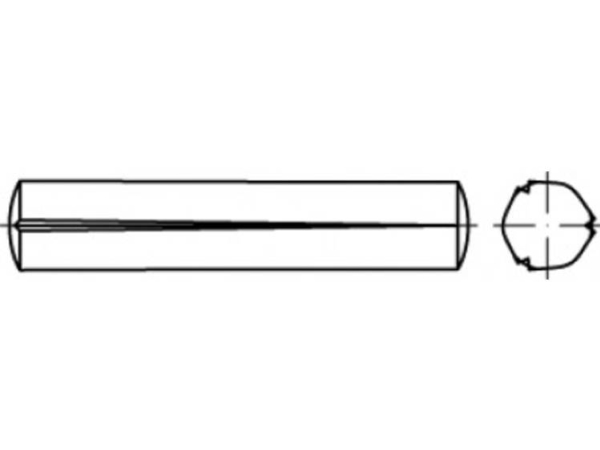 Toolcraft Kegelkärv-Nägel 3 Mm Stahl – 100 Stk (To-5438286)