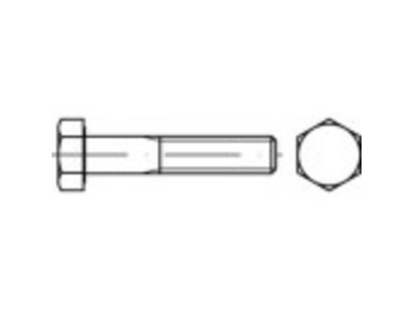 Toolcraft To-5439699 Sechskantschraube M10 100 Mm Außen Sechskant 100 Stk