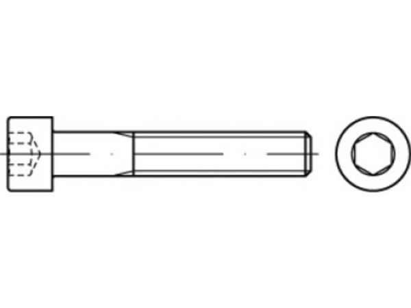 Toolcraft Zylinderschraube 31 Mm 102 Mm Innensechskant 83912 Stahl A5 100 Stk