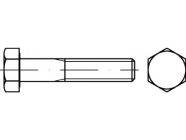 Toolcraft To-5442735 Sechskantschraube 31 Mm 102 Mm Außensechskant 83931 Stahl 100 Stk