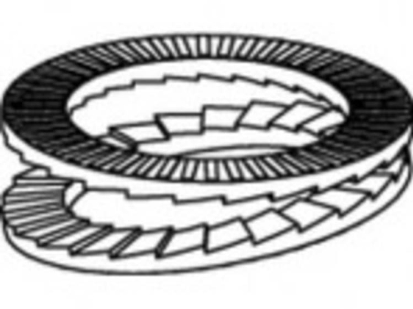Låseskiver 88032 50 Stk Toolcraft To-5444103