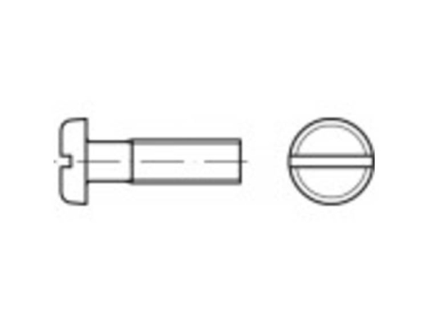 Toolcraft To-5445696 Schrauben Senkkopf Flach M5 10 Mm Schlitz Din 85 Polyamid 200 Stk