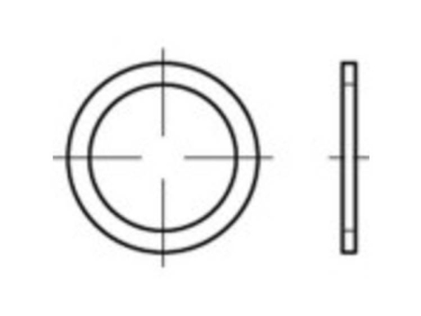 Toolcraft To-5454453 Dichtungsring 24 Mm Din 7603 Kupfer 100 Stk