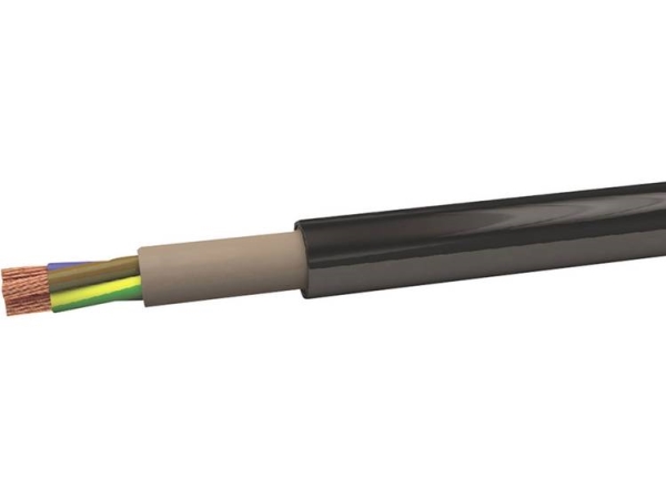Voka Kabelwerk 200207-00 Jordkabel Nyy-J 3 X 1.5 Mm² Sort (Ral 9005) 100 M