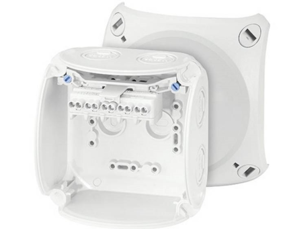 Hensel 62000047 Forgreningskasse (L X B X H) 70 X 104 X 104 Mm Gråhvid (Ral 7035) Ip66, Ip67, Ip69 1 Stk
